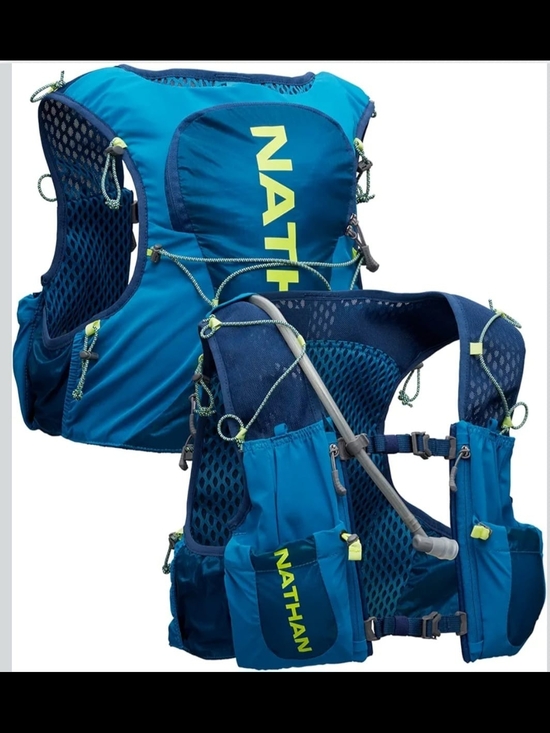 Nathan Handbags - NWT Nathan VaporAir 3.0 7L Hydration Vest Deep Blue | Running, Hiking, Outdoors